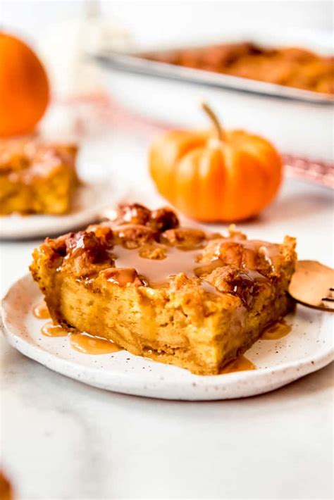 Sweet and Savory Pumpkin Bread Pudding Recipe | The Recipe Critic