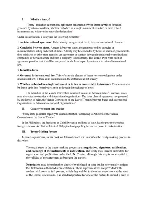 Treaty | PDF | Treaty | Ratification