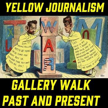 Yellow Journalism (Spanish-American War) Gallery Walk or Distance Learning