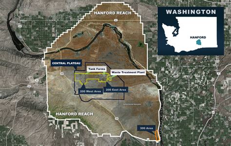 hanford Map with Washington State (Google Map version) - Washington River Protection Solutions ...