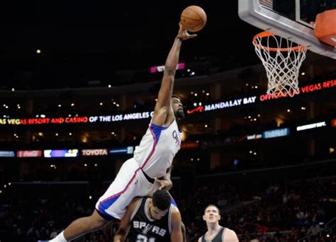 DeAndre Jordan Dunk Posterize Tim Duncan - Clippers News Surge NBA ...