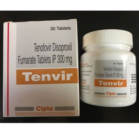 Tenofovir Disoproxil Fumarate Tablets IP, Packaging Type: Box at Rs 1450/bottle in New Delhi