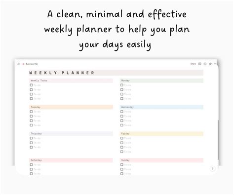 Notion Template Business Digital Business Planner Notion - Etsy