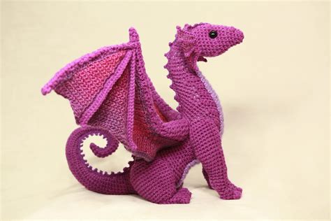 DIGITAL PDF Dragon Crochet Amigurumi Digital Pattern