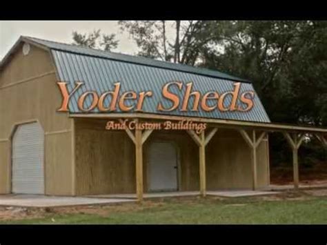 Yoder Sheds - Rent to Own - YouTube