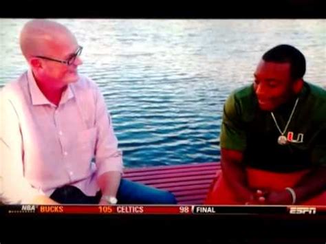 Duke Johnson Interview On College Game Day With The Bald Man From ESPN ...