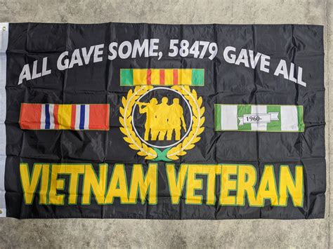 Vietnam Veteran Flag 3'x5' All Gave Some, 58479 Gave All – Discount Flags