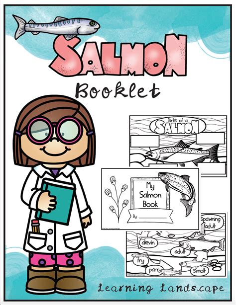 Salmon Life Cycle and Observation Booklet | Life cycles, Salmon, Booklet