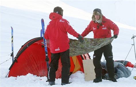 Prince Harry trains for Walking With The Wounded trek to the North Pole