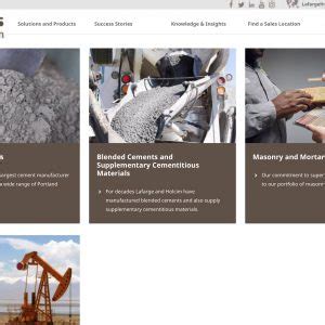 LafargeHolcim Releases 2018 Sustainability Report – Cement Products