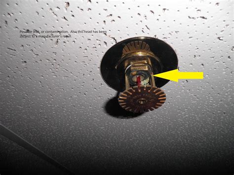 Fire Protection Deficiencies: Corroded Fire Sprinkler Heads