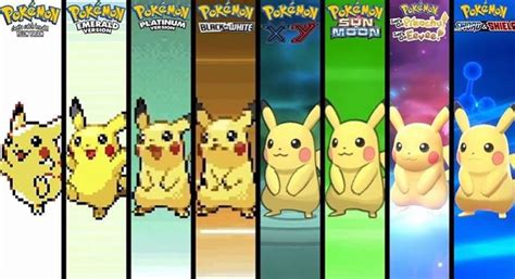 Pikachu Evolution Chart