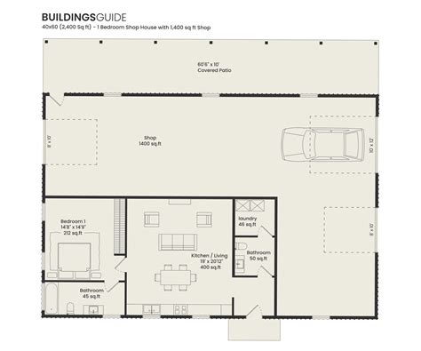 Shouse Floor Plans & Shop House Plans | Free Designs