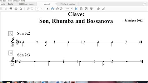 Clave part 1. 3:2 Son, Rhumba, Bossa - YouTube