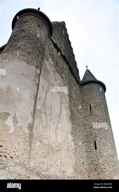 Vianden castle, Luxembourg Stock Photo - Alamy