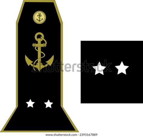 French Navy Ranks General Officers Rearadmiral Stock Vector (Royalty Free) 2393167889 | Shutterstock