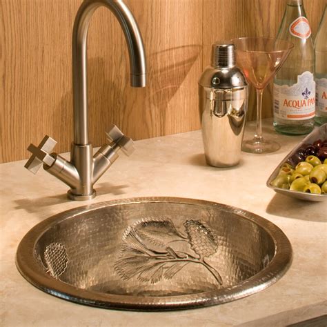 Native Trails Palomar 15" L x 15" W Drop-In Bar Sink | Wayfair