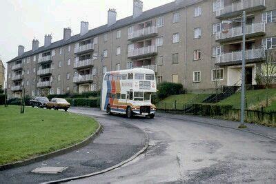 The Magic Bus on Glenacre Road, Castlemilk, Glasgow in January 1988. Picture: SmugMug | Glasgow ...