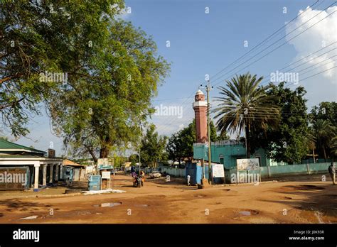 SOUTH SUDAN, capital city Juba, mosque / SUED-SUDAN Hauptstadt Juba ...