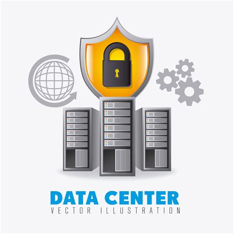 Data center set with icons 679348 Vector Art at Vecteezy