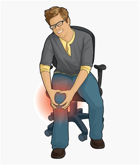 Knee Pain Cartoon , Free Transparent Clipart - ClipartKey