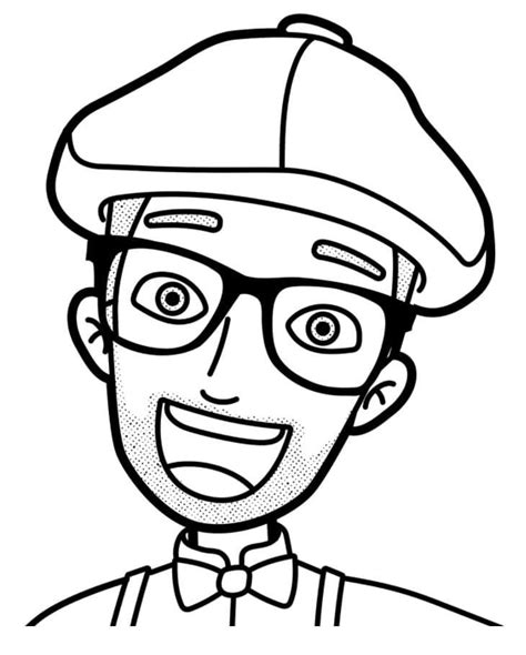 Blippi Coloring Pages - Best Coloring Pages For Kids | Coloring pages ...