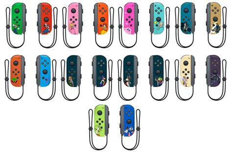 My custom JoyCons - Set 1 : r/NintendoSwitch