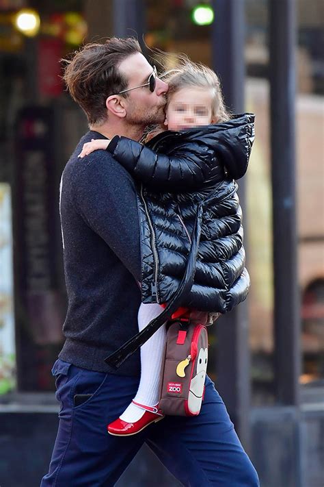 Bradley Cooper Kisses Daughter Lea Before Taking Her To School: Photo ...