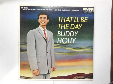 Buddy Holly-That”ll Be The Day- EP – Very English and Rolling Stone