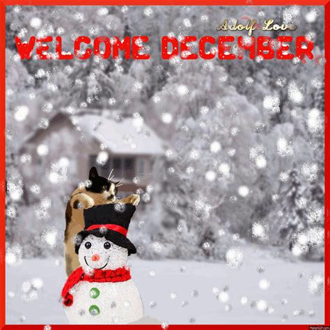 Welcome december on Make a GIF