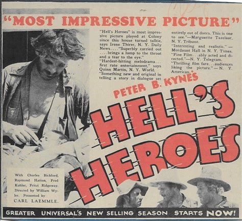 Hell's Heroes (1929)