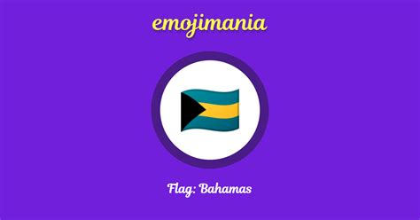 🇧🇸 Flag: Bahamas emoji Copy & Paste - Emojimania