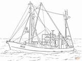 Printable Fishing Boat Coloring Pages sketch template