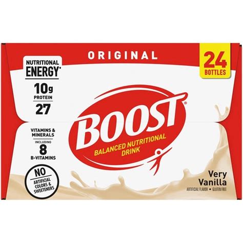 Boost ORIGINAL Very Vanilla (8 fl oz) - Instacart