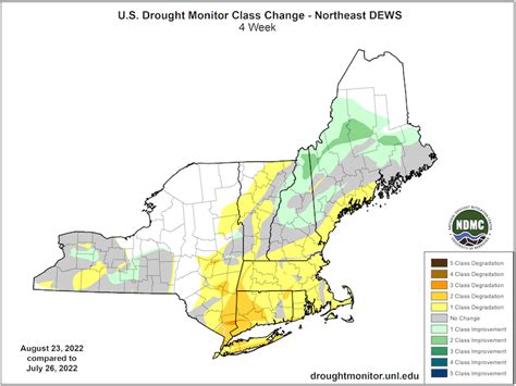 Drought Status Update for the Northeast | August 26, 2022 | Drought.gov