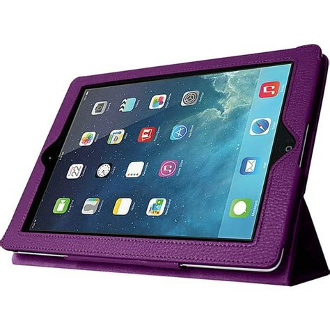 Tri-Fold Folio Case for iPad Mini- Purple - Walmart.com - Walmart.com