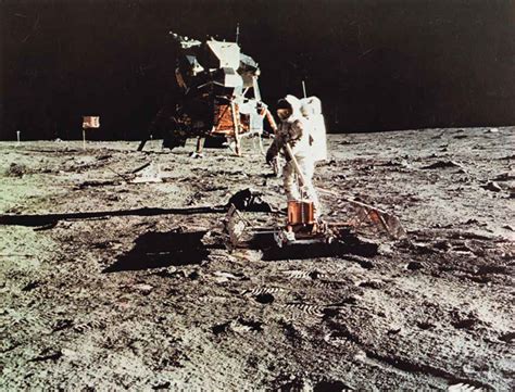 NASA , Apollo 11 Mission, Armstrong on Moon Surface with Lunar Capsule, 1969 | Christie's