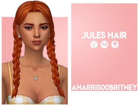 Jules Hair This hair reminded me of the Jules skin ...