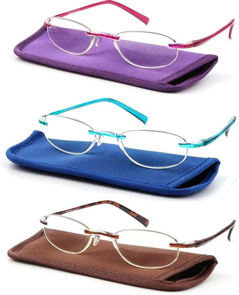 Amazon.com: rimless reading glasses women