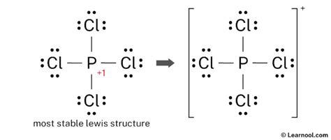 Lewis structure of PCl4+ - Learnool