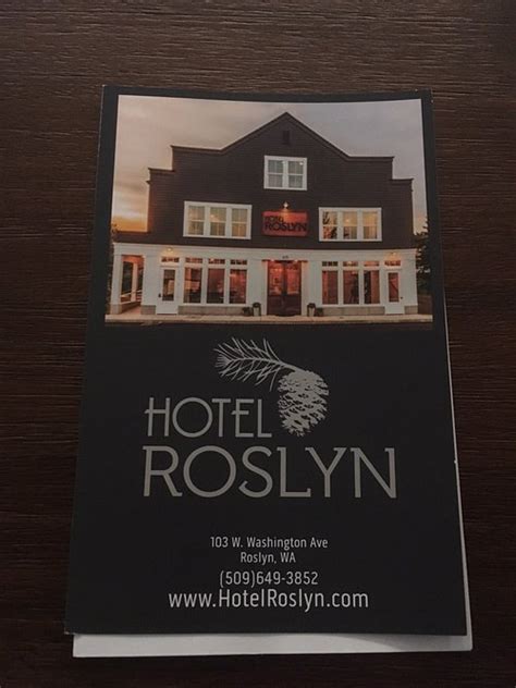 HOTEL ROSLYN - Lodging Reviews (WA)