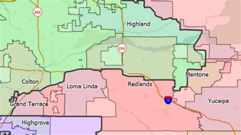 Proposed congressional map would split Redlands between 2 districts ...