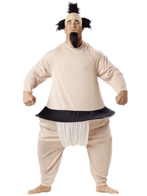 Sumo Wrestler Japanese Japan Wrestling Sport Fat Stag Night Funny Mens Costume | eBay