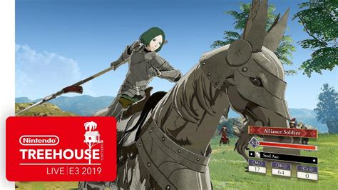 Fire Emblem: Three Houses Gameplay - Nintendo Treehouse: Live | E3 2019 - YouTube