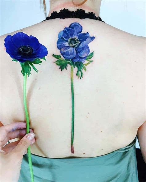 22 Pretty Anemone Tattoo Designs and Ideas | TattooAdore