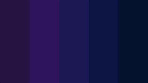 Deep Blue Purple Color