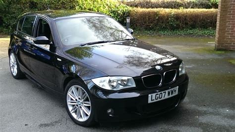 BMW 1 Series 118d M Sport 2.0 Black with 1/2 leather interior | in ...