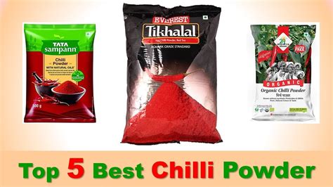 Top 5 Best Chilli Powder in India 2020 with Price | Red Chilli Powder Brands - YouTube