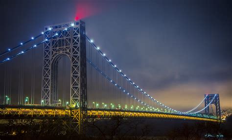 George Washington Bridge at Night | Flickr - Photo Sharing!