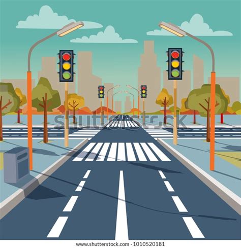 52,688 Road Crossing Stock Vectors, Images & Vector Art | Shutterstock